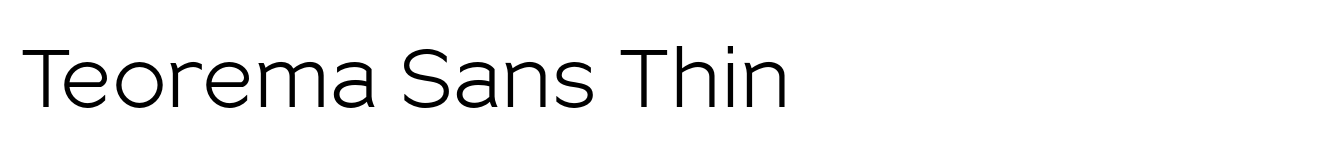 Teorema Sans Thin